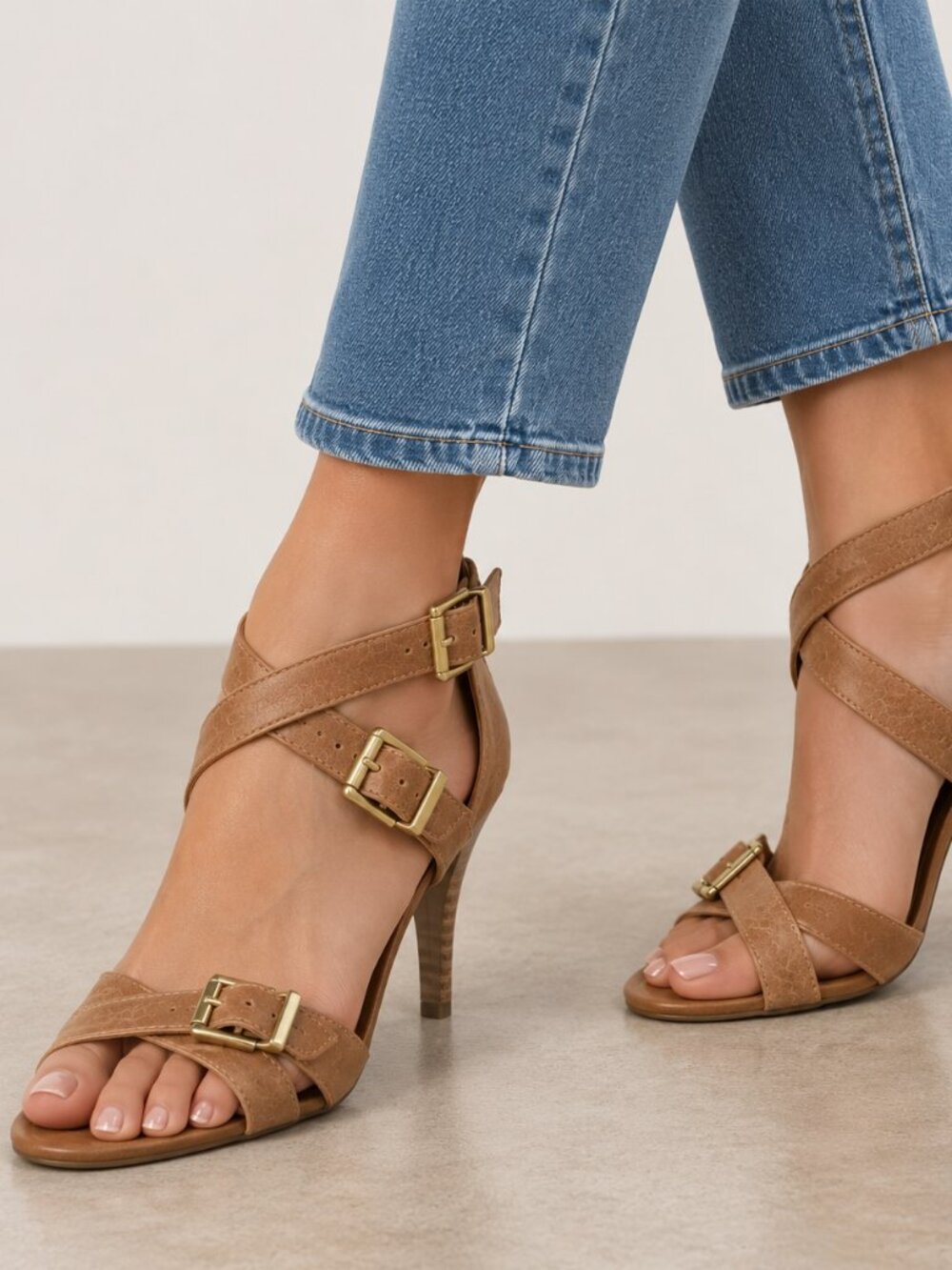 Jessica Simpson Strappy Heels 6.5